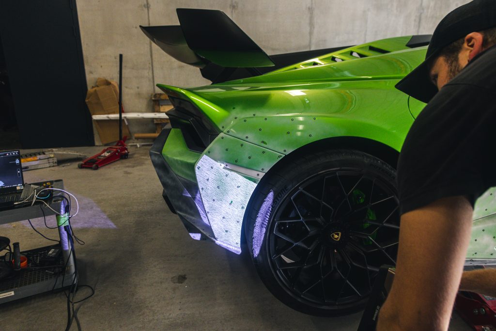 Carbon fiber tuning for premium sports car by AT26 Design