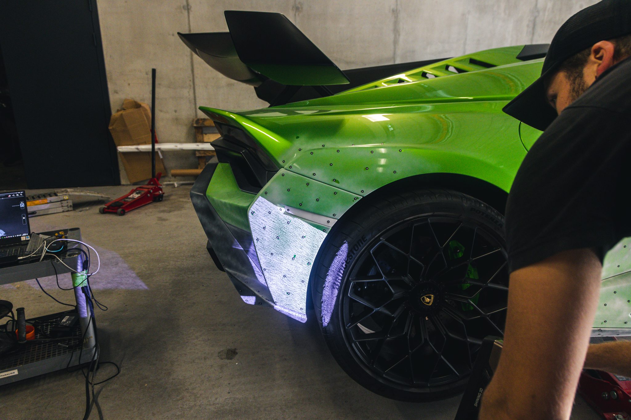 Carbon fiber tuning for premium sports car by AT26 Design